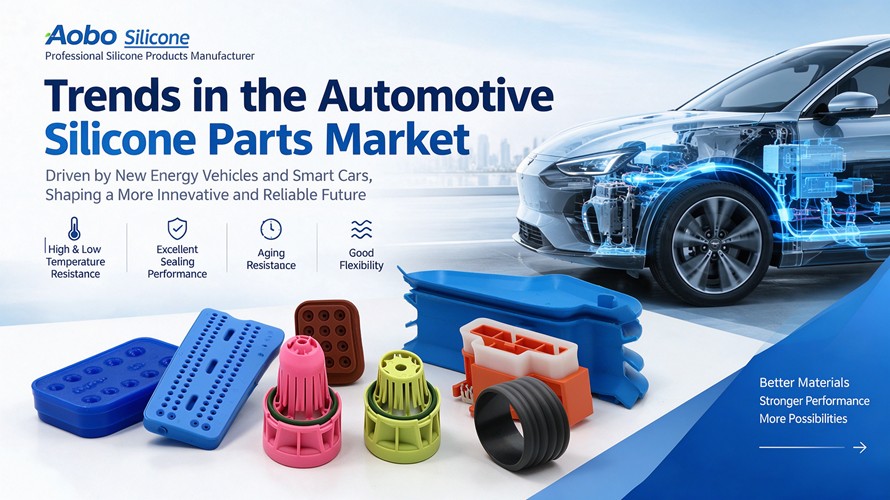 Marktontwikkelingstrends voor siliconenonderdelen in de auto-industrie