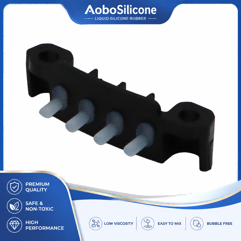 LSR-overmold toetsenbord met plastic beugel