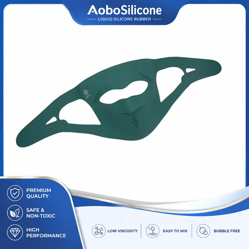 Siliconen gezichtsmasker